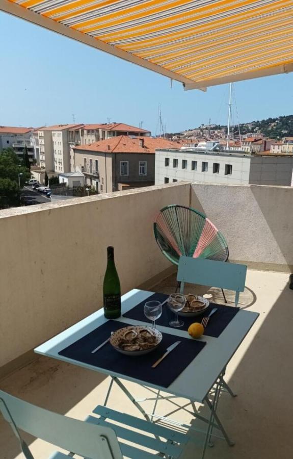 Appartement T2, Climatise, Wifi, Parking Et Piscine Prives Sete Bagian luar foto